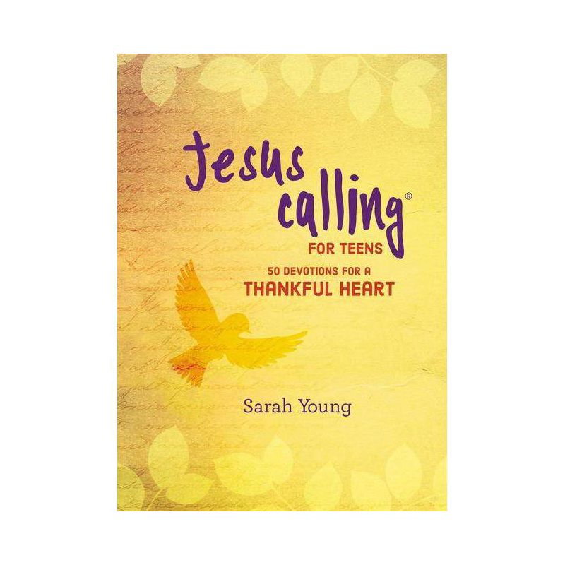 Jesus Calling: 50 Devotions for a Thankful Heart - by  Sarah Young (Hardcover), 1 of 2