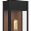 Quoizel Lighting  - Maren - 1-Light Medium Outdoor Wall Lantern, Matte Black - 4 of 4