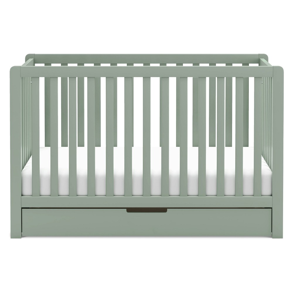 Photos - Cot Carter's by DaVinci Colby 4-in-1 Convertible Crib with Trundle Drawer - Li