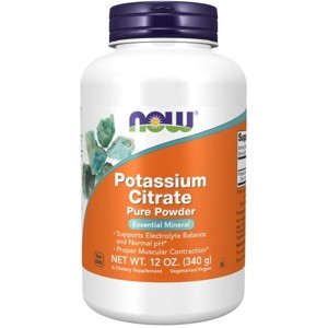 Potassium Citrate Pure Powder by Now Foods  -  12 oz Powder - 1 of 3
