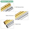 Unique Bargains Wind Chime Tubes Parts for Crafts 2 Colors 4 Sizes 16 Pack - 2 of 4