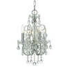 Crystorama Lighting Imperial 4 - Light Chandelier in  Polished Chrome - 3 of 4