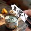 Unique Bargains Portable Can Opener Handheld 3-in-1 Can Opener Bottle Opener PP Iron Silver Tone Black 2.17"x7.87" 1Pc - 2 of 4