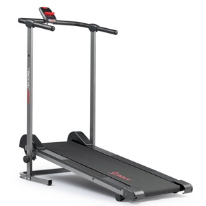 Manual Walking Treadmill - Foldable, Built-In Incline - Sunny Health & Fitness - 1 of 4