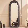 ONWITH 63" x 24" Full Body Mirror For Bedroom,Full Length Mirror With Stand, Floor Large Mirror Wll Mirror,Gold - 2 of 4