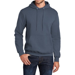 Mafoose Men's Long Sleeve Core Poly Fleece Pullover Hooded Cozy Sweatshirt - 1 of 4