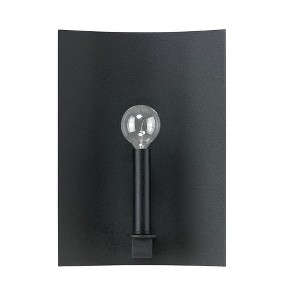 Capital Lighting Pearson 1 - Light Wall Light in  Black Iron - 1 of 2