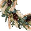 Seasonal LLC Eucalyptus and Pampas 30in Wreath - image 3 of 4