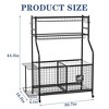 ZACHVO Sports Equipment Garage Organizer,Garage Ball Storage for Sports Gear and Toys - 4 of 4