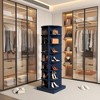 NicBex 360 Rotating Shoe Cabinet 6-Tier Organizer Spinning Shoe Rack Holds Up to 24 Pairs of Shoes for Entryway,Hallway - 2 of 4