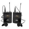 Monoprice 200-Channel UHF Dual Lavalier Wireless Microphones System, For Church Services, Business Meetings, or Karaoke Singing - Stage Right Series - 4 of 4