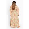 Women's Plus Size Ellea Maxi Dress - bellini | CITY CHIC - image 2 of 4