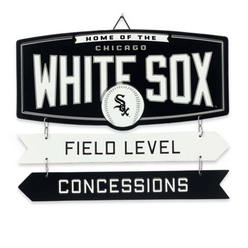 MLB Chicago White Sox Baseball Field Metal Panel