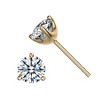 Timeless and elegant cubic zirconia classic stud earring for a dazzling and sophisticated look - image 3 of 3