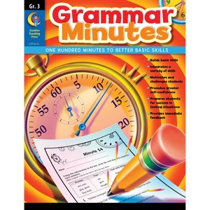 Creative Teaching Press Grammar Minutes Workbook, Grade 3 - 1 of 3