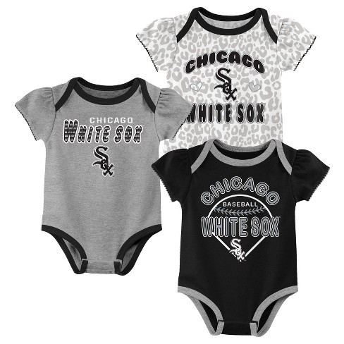  Outerstuff Chicago White Sox Blank White Youth Cool