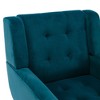 Sapphtopaz Accent Chair Wood Chair for Bedroom Comfy Chairs Modern Armchair Accent Chairs for Living Room, Bedroom, Nursery - 2 of 4