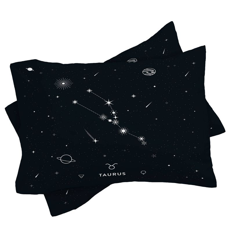Cuss Yeah Designs Taurus Star Constellation Comforter Set - Deny Designs, 4 of 9