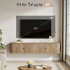 Lantine Floating TV Stand, 55-Inch Wall Mounted TV Console with 2 Fluted Drawers, Modern Media Console Entertainment Center for Living Room - 4 of 4