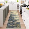 Modern Abstract Living Room Area Rug for Home Decor, Large Soft Non Slip Washable Carpet for Bedroom Dining Room - 4 of 4
