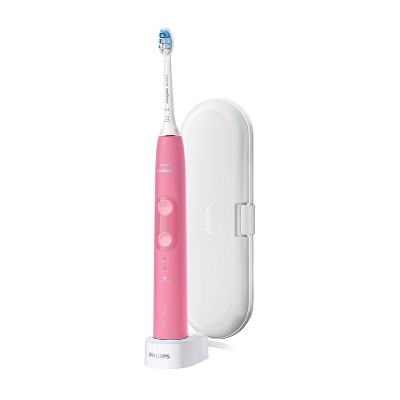 pink toothbrush