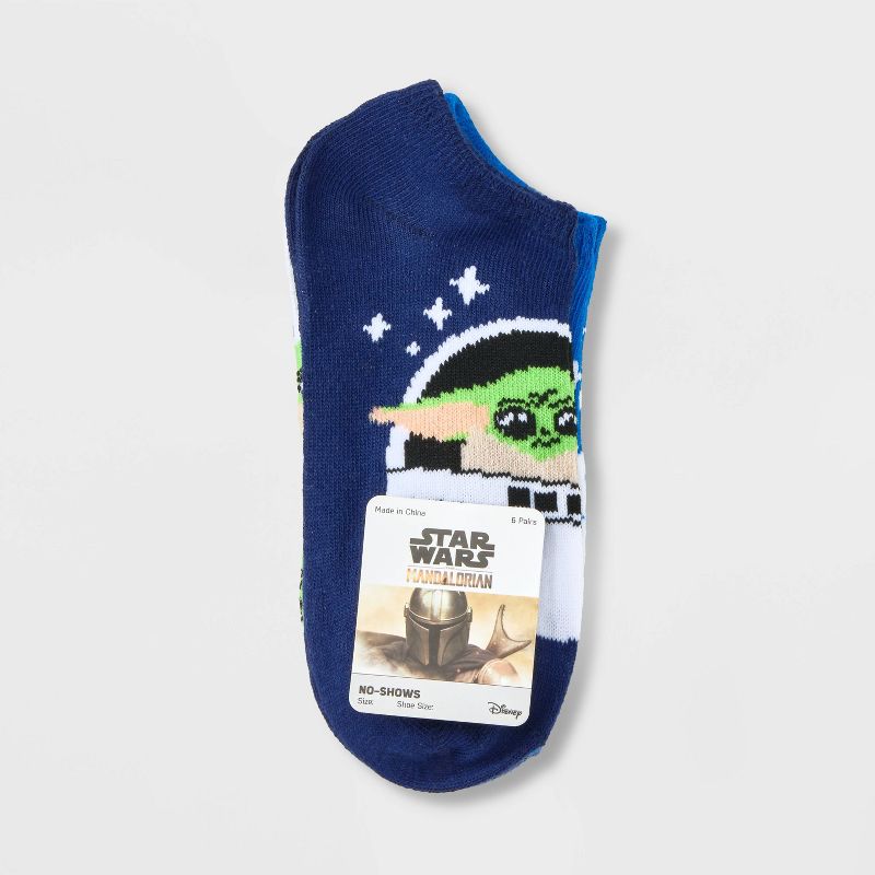 Kids' Star Wars 6pk Baby Yoda Socks, 2 of 4