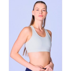 X BY GOTTEX Active Racer Back Bra: Breathable Fabric, Perfect Fit - 1 of 4