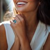 Ross-Simons 14.00 Carat London Blue Topaz Ring in 18kt Gold Over Sterling Size 7 - 2 of 4