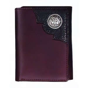 Adult Jack Daniel's Old No. 7 Distillers Choice Trifold Leather Wallet - 1 of 1