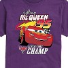 Men's - Cars - Lightning McQueen 95 Seven-Time Champ Short Sleeve Graphic T-Shirt - 2 of 4