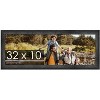 PosterPalooza | 32x10 Wide Barnwood Picture Frame, UV Acrylic, 6 Finishes - Grey, Brown, White, and Black - 2 of 4