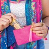 Pavilion Gift Company - Miami Pink - Gift Boxed Vegan Leather Coin Purse - Wallets - 3 of 4