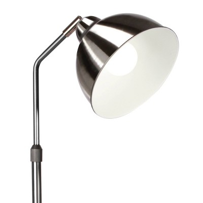 Covington Adjustable Brushed Nickel LED Table Lamp with Touch Sensor