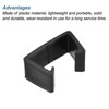 Unique Bargains Patio Sofa Rattan Wicker Fixed Connection Furniture Clips - 3 of 4