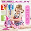 Contixo Kids Guitar Set with Microphone, Dual Play Modes, Bluetooth-Compatible Musical Toy, Ages 3+ - 3 of 4