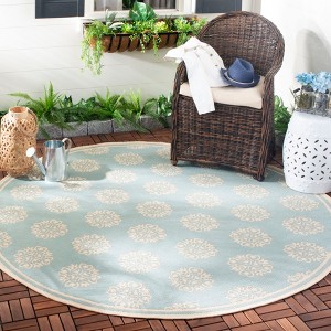 Beach House BHS181 Power Loomed Indoor/Outdoor Rugs - Safavieh - 1 of 3