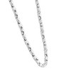 Pompeii3 Men's Polished Steel Clasp 6.5mm Flexible Circular Cylinder Link  23" Chain - 2 of 3