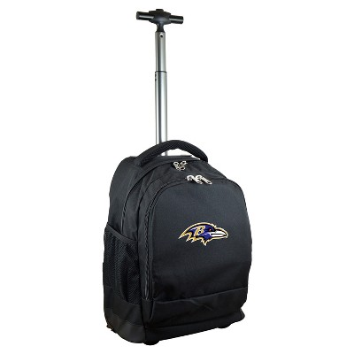 NFL Mojo Premium Wheeled Backpack - Black