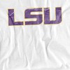 Louisiana State University LSU Official Distressed Primary Adult T Shirt, White, 5X Large - 2 of 4