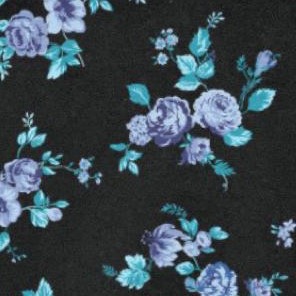 blue rose ditsy bouquet