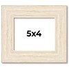 PosterPalooza | 5x4 Wide Barnwood Picture Frame, UV Acrylic, 6 Finishes - Grey, Brown, White, and Black - 2 of 4