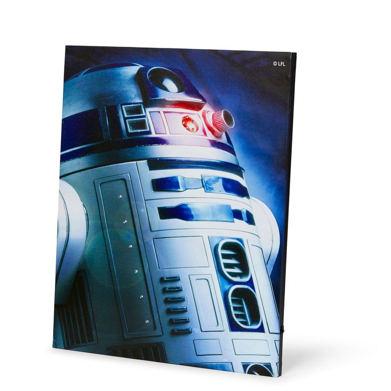 Seven20 Star Wars Illuminated Canvas Art - 23.9”x19.9” - R2D2, 4 of 9