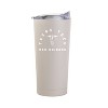 NCAA Texas Tech Red Raiders Sand Powder Coat Tumbler - 20oz: Insulated Stainless Steel - 2 of 2