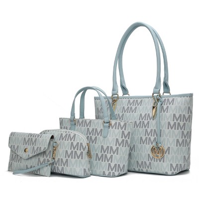 MKF Collection Alexy M Signature Tote Purse Handbag Women’s Set Vegan Leather by Mia K.