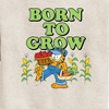Boys' - Garfield - Born To Grow Graphic Long Sleeve Fleece Sweatshirt - 2 of 4