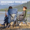 PORTAL Folding Camping Chair High Back for Adults, Portable Oversized Camp Chair for Outdoor, Supports 400 lbs - 2 of 4