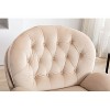 Beige recliner with footstool, TV chair, living room chair - 4 of 4