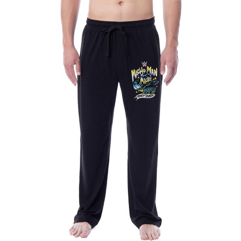 Wwe Mens Wrestling Randy Savage Macho Man Sleep Pajama Pants