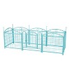 Chery Life 8 Panels 24"H Dog Playpen, Metal Pet Dog Fence with Doors, for Large Medium Small Dogs - 4 of 4