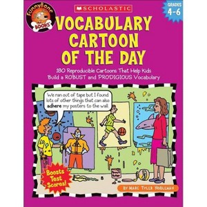 Vocabulary Cartoon of the Day: Grades 4-6 - by  Marc Tyler Nobleman & Marc Nobleman (Paperback) - 1 of 1